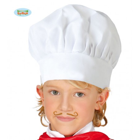 GORRO COCINERO TELA INFANTIL